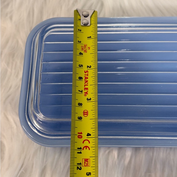 Antique Delphite Blue Glass Pyrex Storage Container - Picture 8 of 9